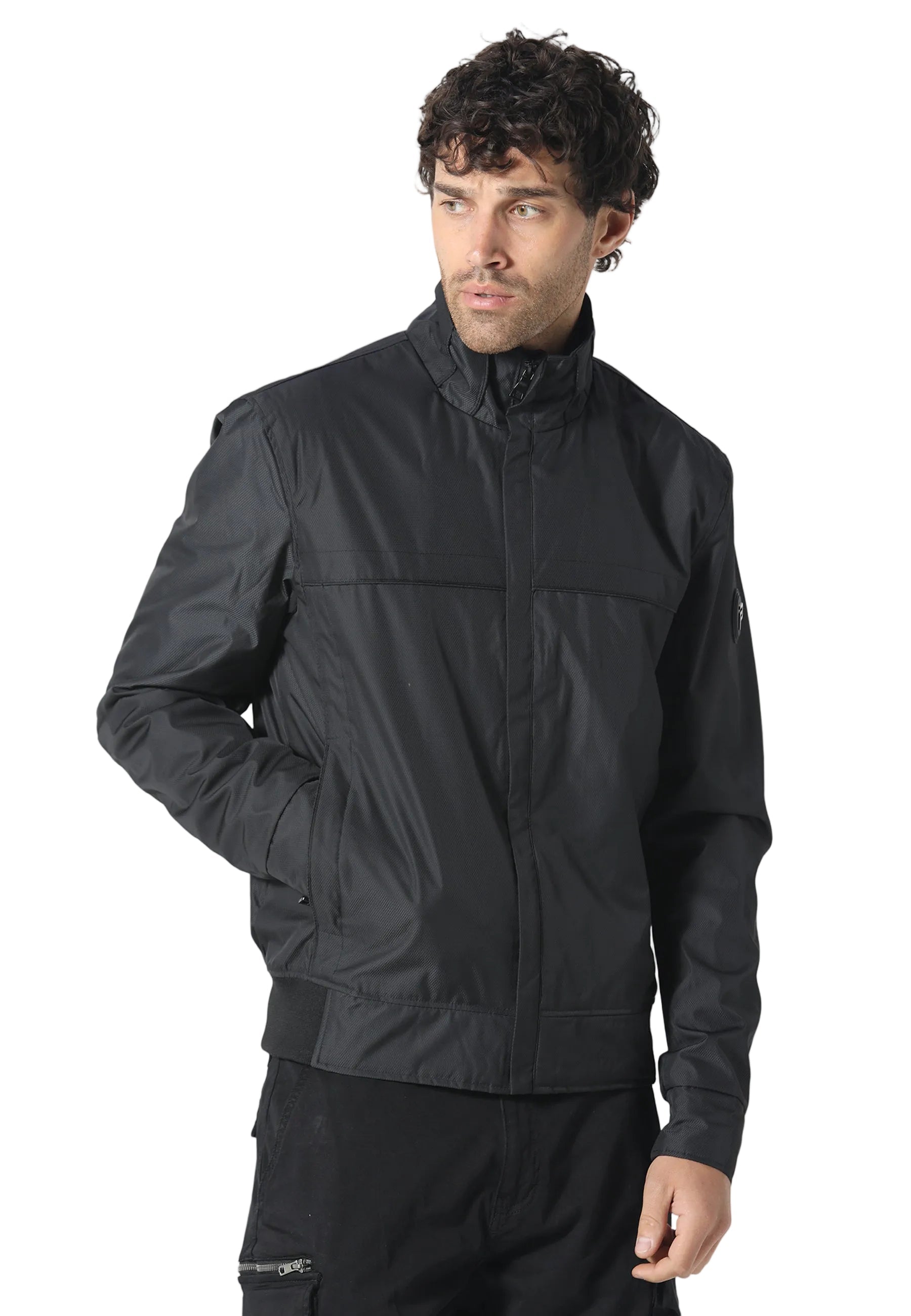 883 Police Stroud Black Jacket