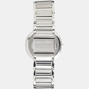 Dress Women Solar Blue Dial Analog Stainless Steel Watch SUP433P1