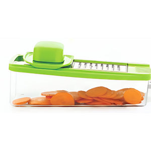 Super Mom 14 in One Unbreakable ABS Body Nicer Dicer | Green