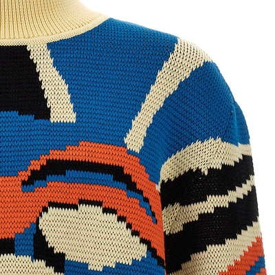 Bluemarble Jacquard Sweater