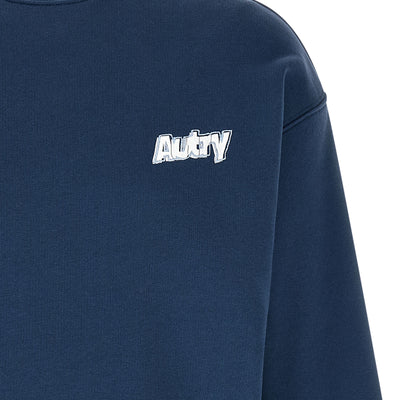 Autry Logo Print Embroidery Sweatshirt