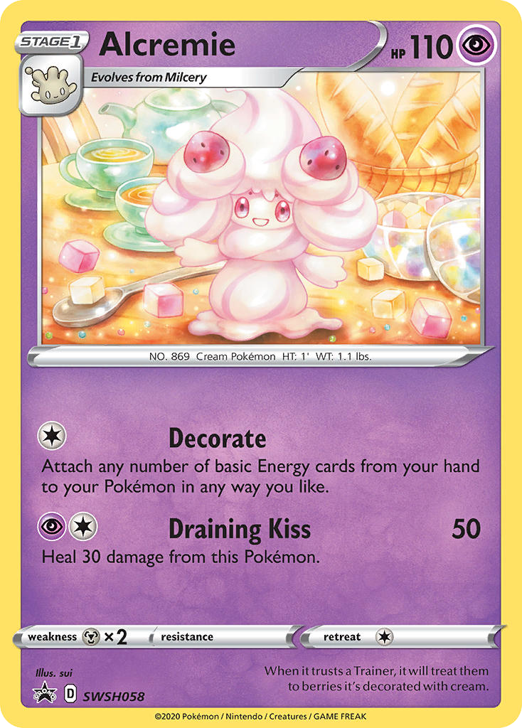 Alcremie - SWSH058 - Promo