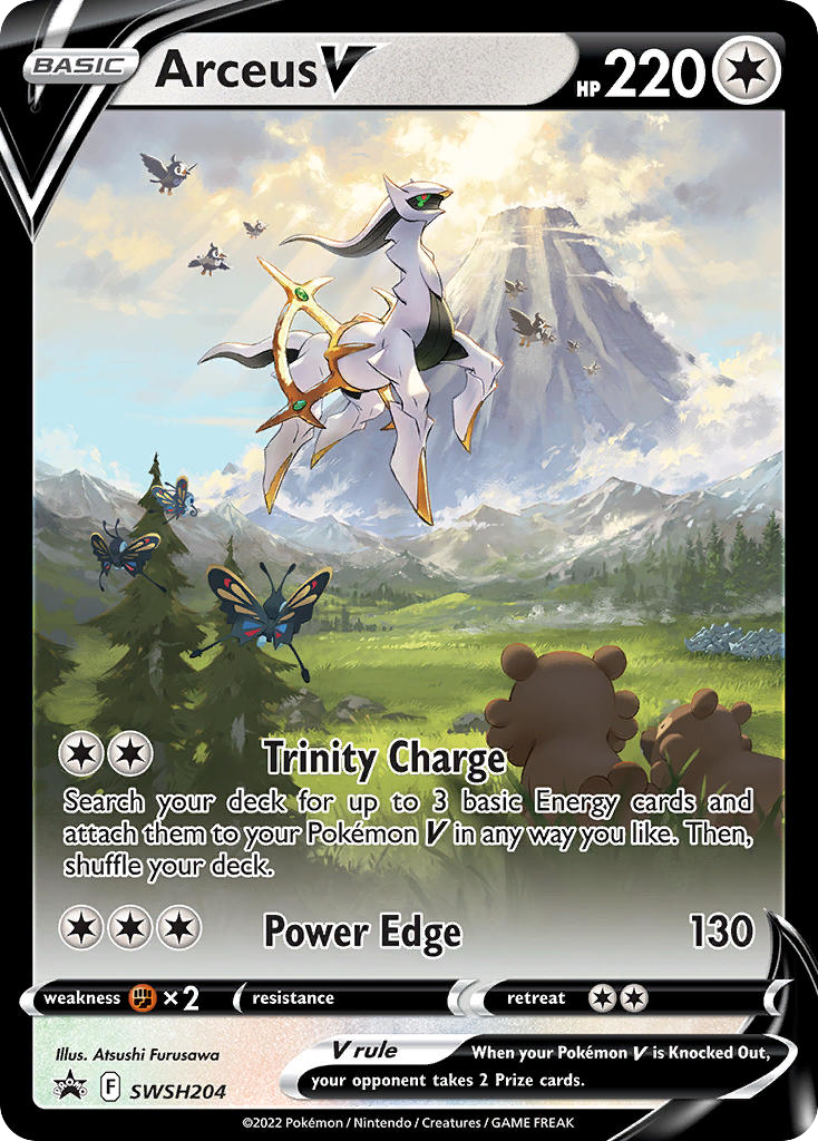 Arceus V - SWSH204 - Promo