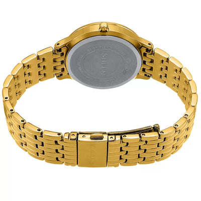 Casio Sheen Yellow Gold Dial Women 40.2mm