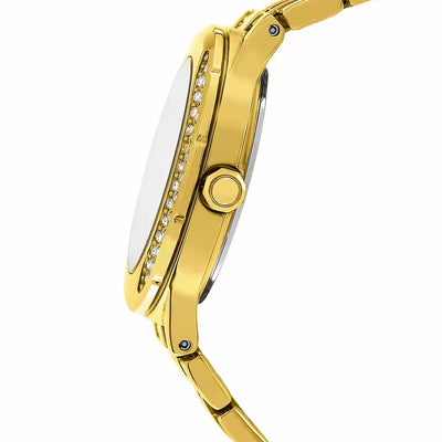 Casio Sheen Yellow Gold Dial Women 39.5mm