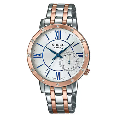 Casio Sheen White Dial Women 34mm