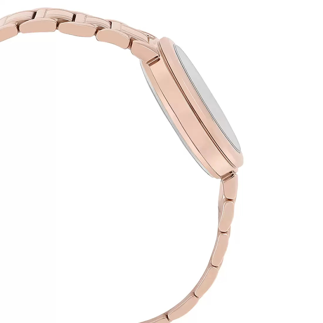 Casio Sheen Rose Gold Dial Women 34mm