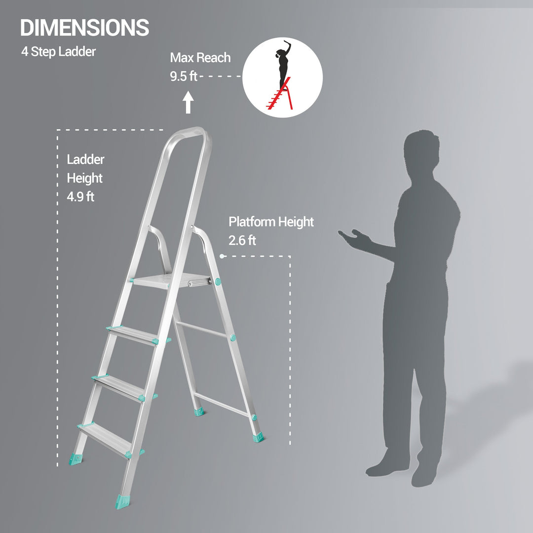 Foldable Aluminum Ladder (Milton)