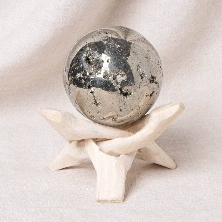 Natural Pyrite Sphere - AAA Premium Quality