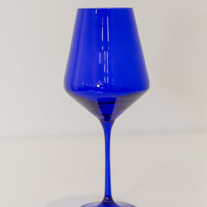 Estelle Colored Wine Stemware - Set of 6 {Royal Blue}