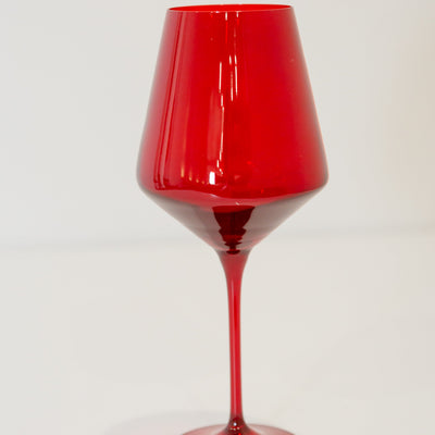 Estelle Colored Wine Stemware - Set of 6 {Custom Set}
