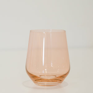 Estelle Colored Wine Stemless - Set of 6 {Custom Set}