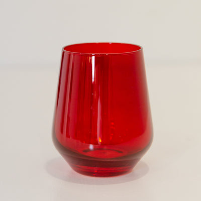 Estelle Colored Wine Stemless - Set of 6 {Custom Set}