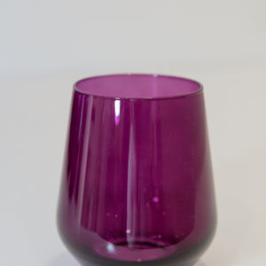 Estelle Colored Wine Stemless - Set of 6 {Custom Set}