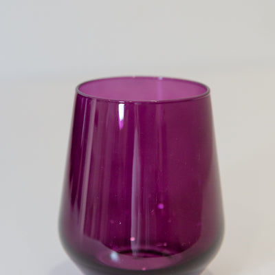 Estelle Colored Wine Stemless - Set of 6 {Custom Set}