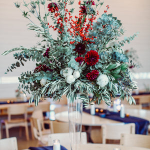 Colorful Winter Wedding
