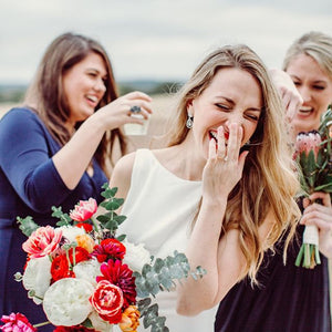 Colorful Winter Wedding