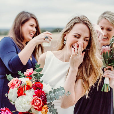 Colorful Winter Wedding
