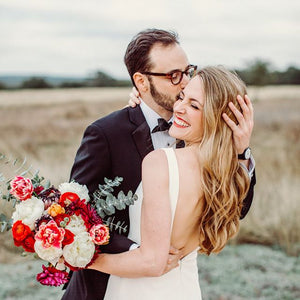 Colorful Winter Wedding