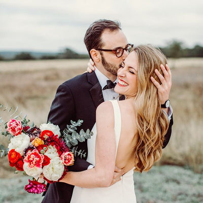 Colorful Winter Wedding