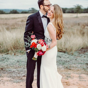 Colorful Winter Wedding
