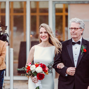 Colorful Winter Wedding
