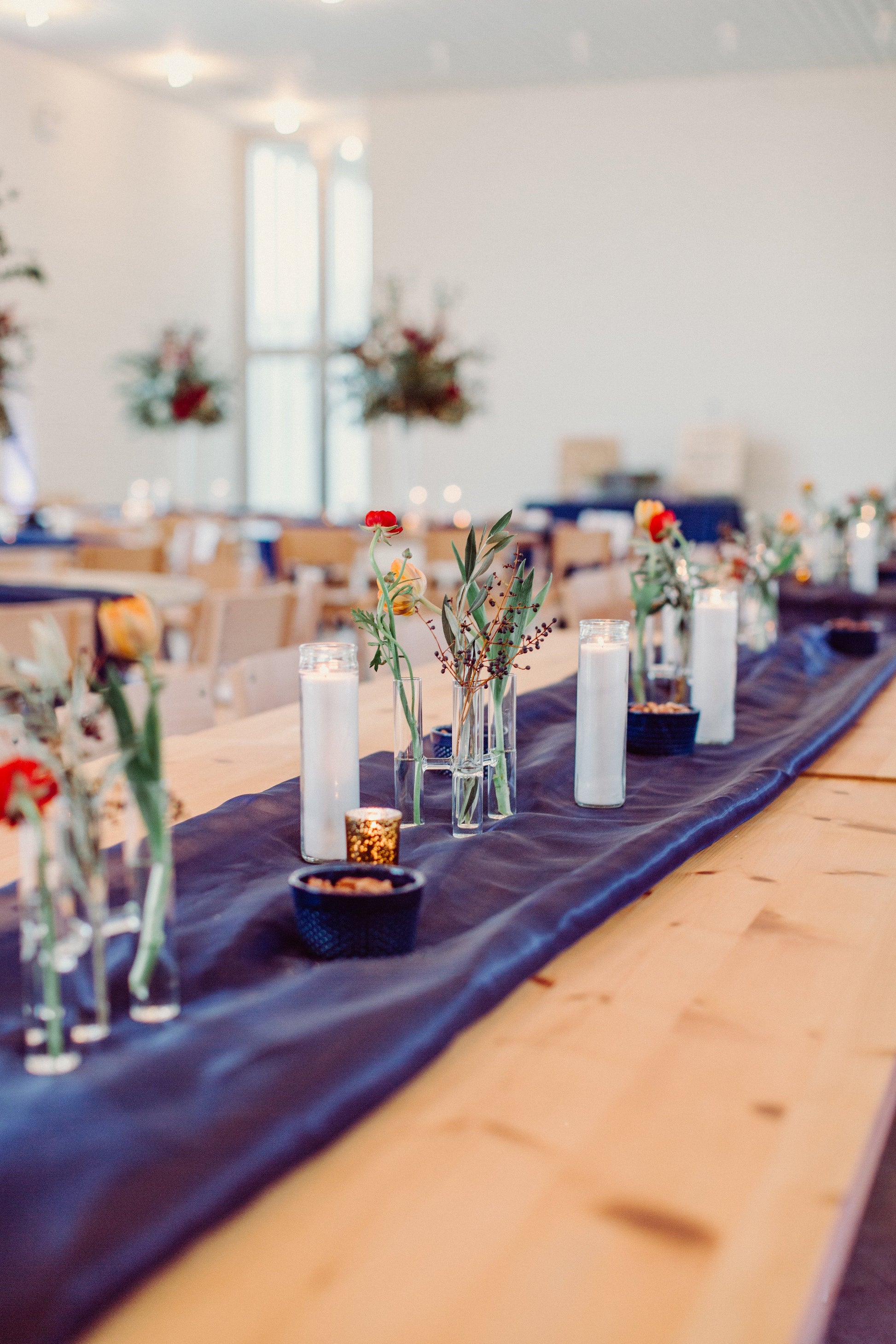 Colorful Winter Wedding