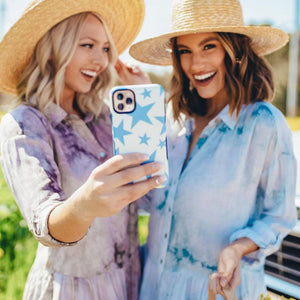 Stars Align | Blue & White Stars Samsung Case