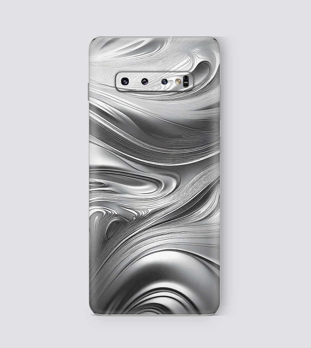 Samsung Galaxy S10 Silver Swril