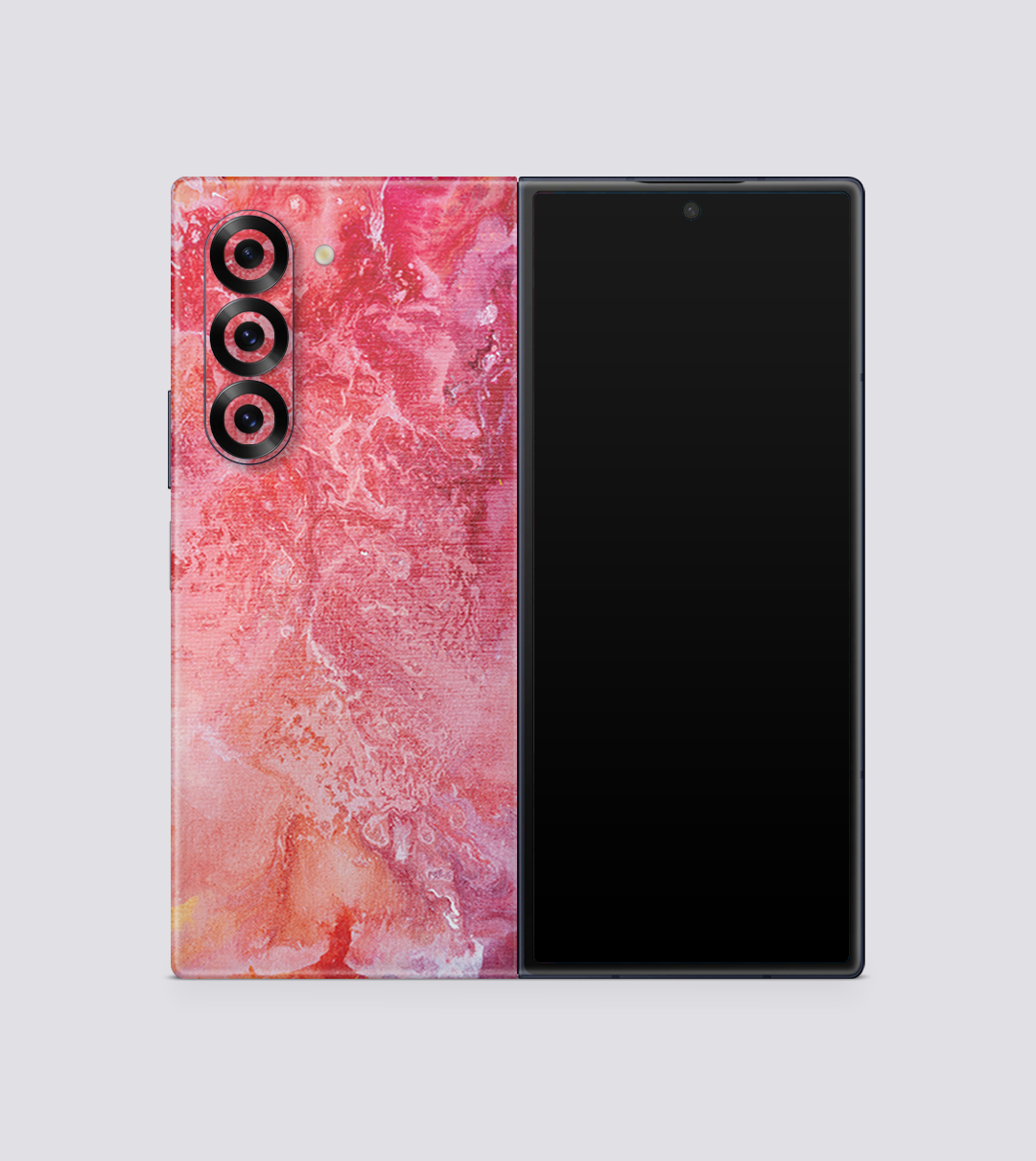 Samsung Galaxy Z Fold 6 Cranberry Abstract