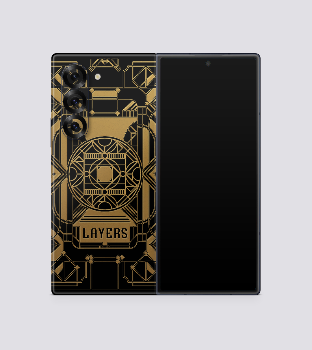 Samsung Galaxy Z Fold 6 Golden Maze