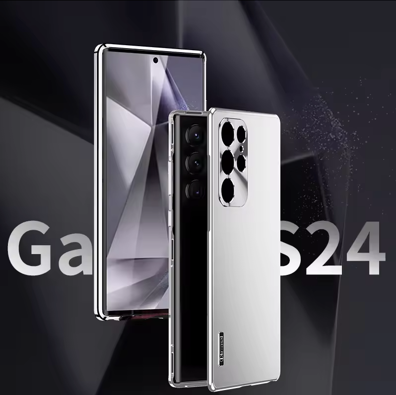 Galaxy S Series Luxury Magnetic Metal Frame Case