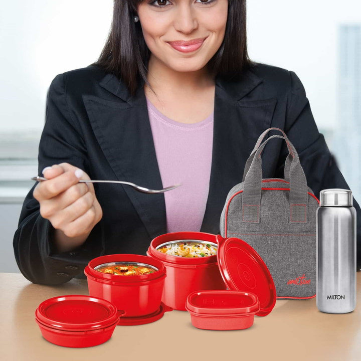 Savor Lunch Stainless Steel Containers (Milton)