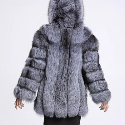 Winter Jacket Women Fashion Thick Warm Faux Fur Jackets