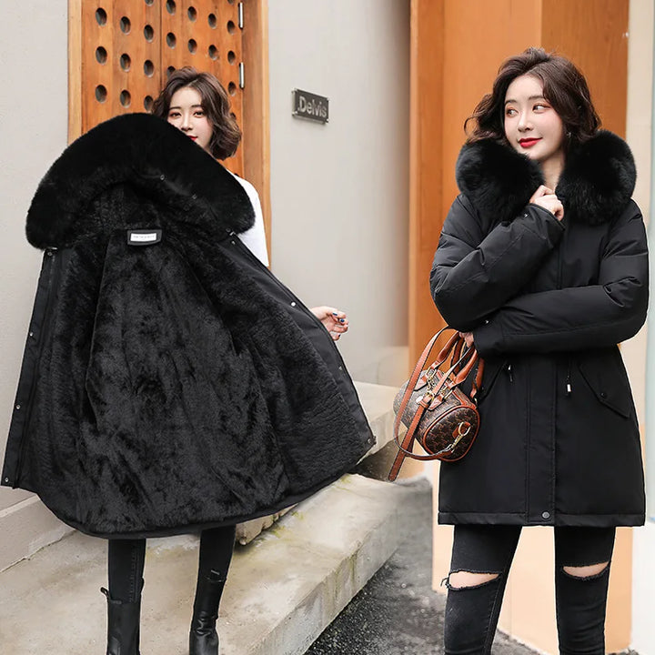 BlackTree Winter Jacket Women Parka Fashion.