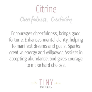 Citrine Stone Set