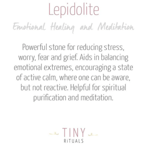 Lepidolite Tower