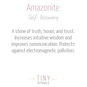 Amazonite Energy Anklet