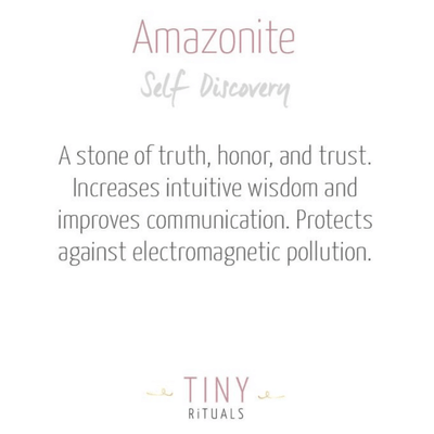 Amazonite Energy Anklet