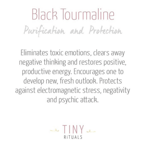 Black Tourmaline Energy Anklet