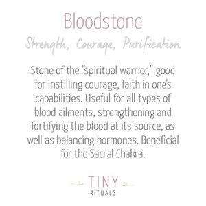 Bloodstone Sphere with Tripod