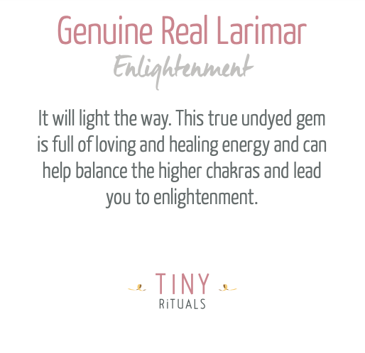 Genuine Rare Larimar Energy Bracelet