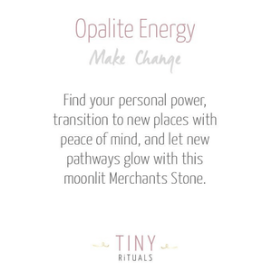 Opalite Palm Stone