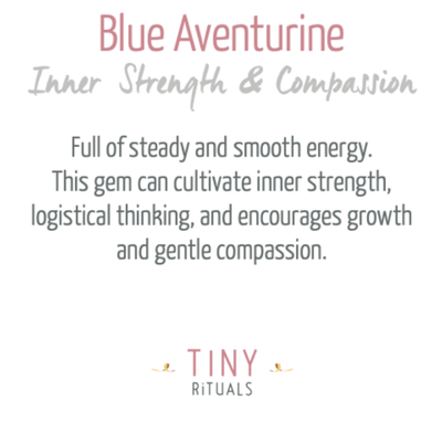 Blue Aventurine Worry Stone