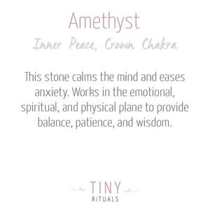 Amethyst Golden Bracelet