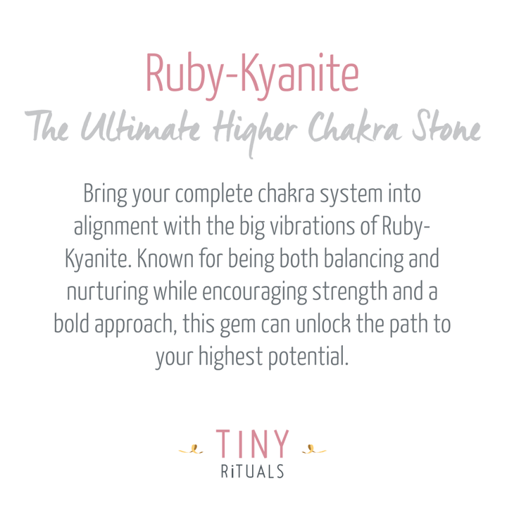 Ruby-Kyanite Cube