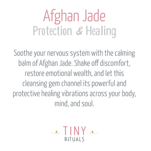 Afghan Jade Crystal Point - AAA Premium Quality