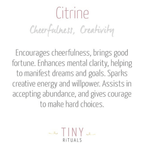 Citrine Golden Bracelet