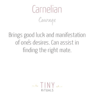 Carnelian Flame Crystal