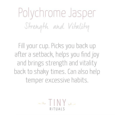 Polychrome (Desert Magic) Jasper Worry Stone